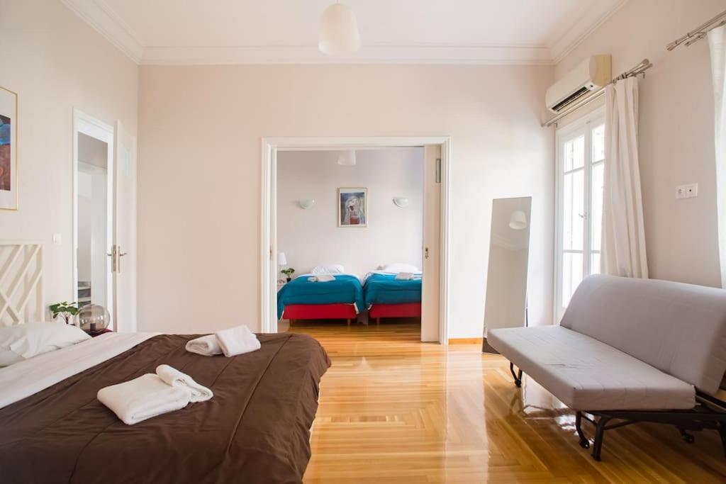 Splendid Full 5Bdr/3Bath/2Kitchens Mansion In Ath Daire Atina Dış mekan fotoğraf